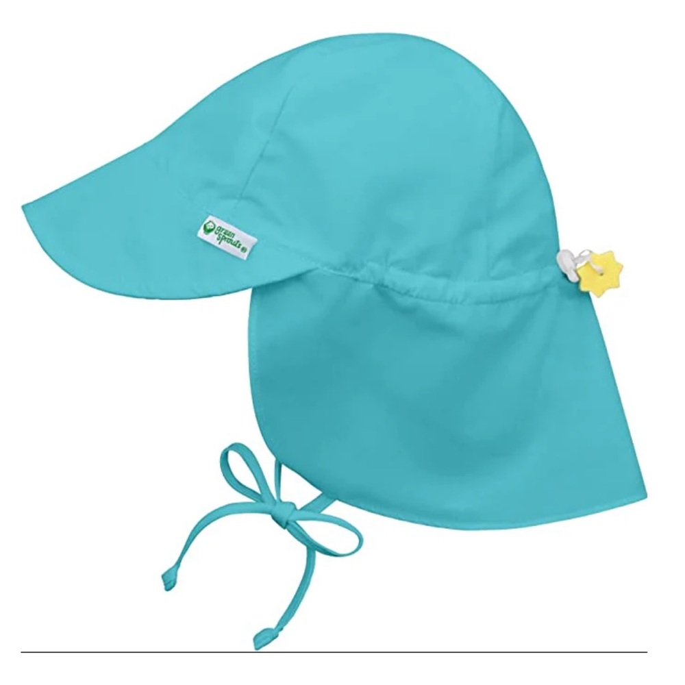 🩵I Play🩵 EUC Baby 9-18m SPF 50 Sun Flap Hat. Basically new!